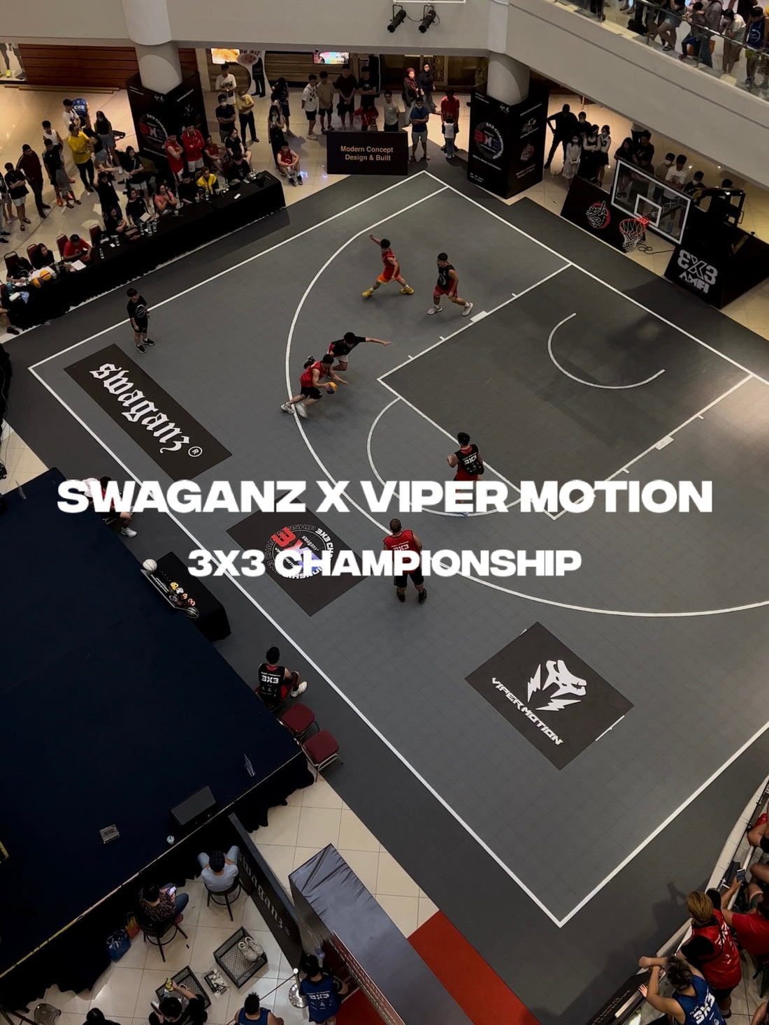 SWAGANZ x VIPER MOTION Indoor 3x3 Basketball Championship