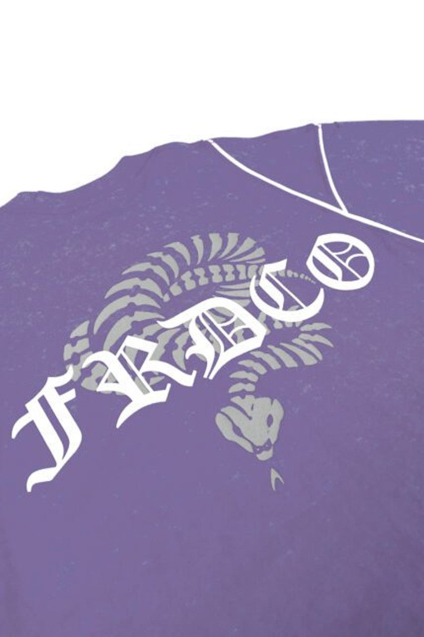 FRDCO | Stoned Snake Bone Logo Tee Purple