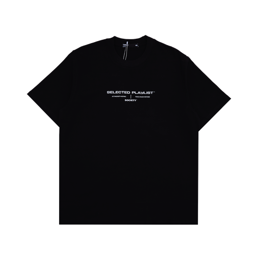 Society | Selected Playlist T-Shirt Black