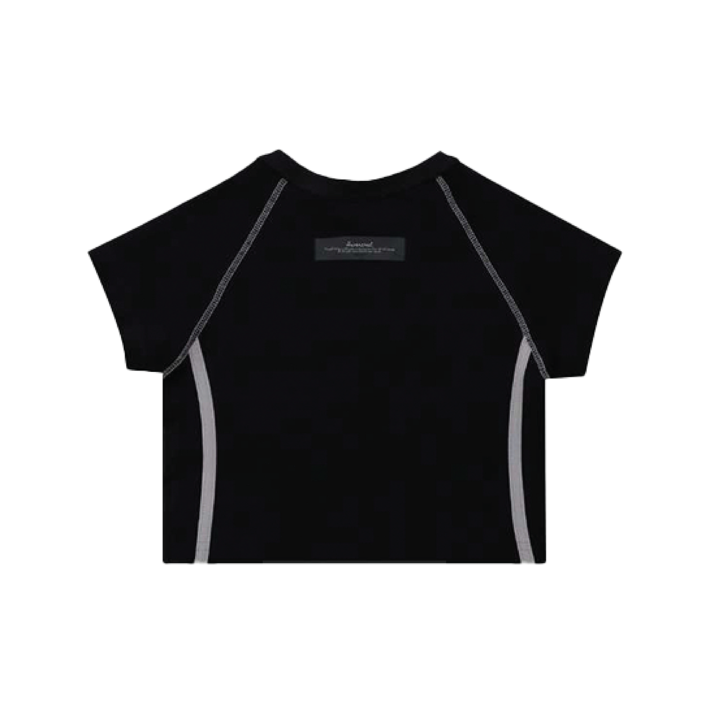 EGLAF | RC Lined Crop Top Black