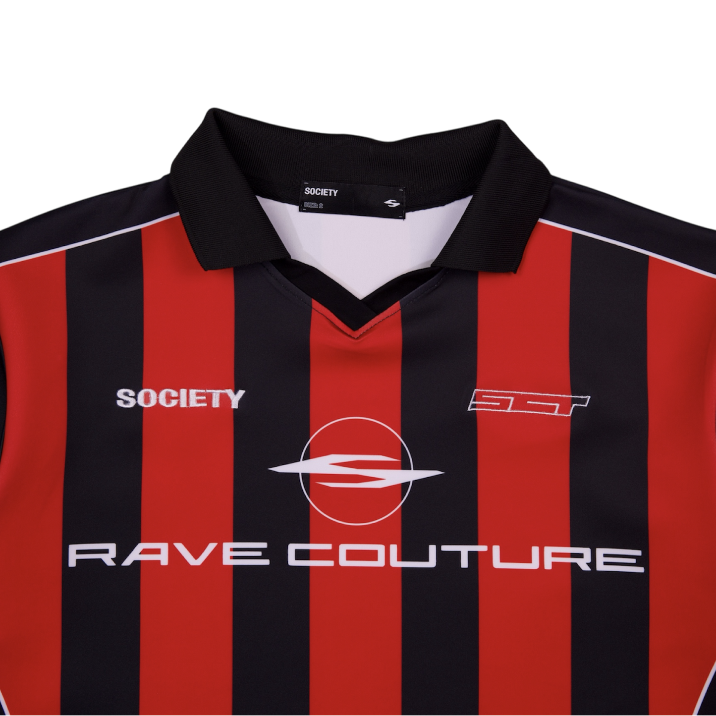 Society | Team Techno Jersey Black/Red