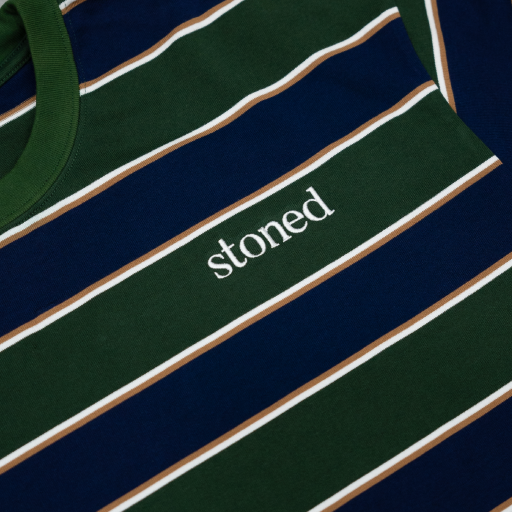 Stoned Originals | Stripes Navy/Green