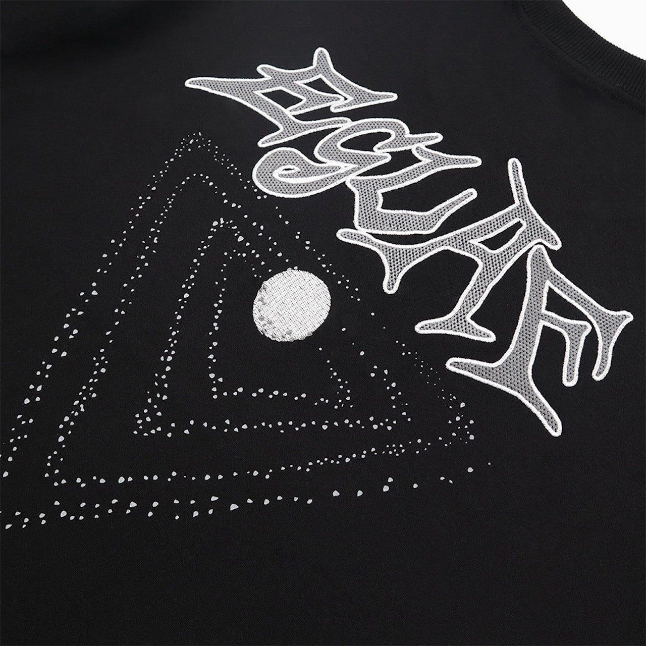 EGLAF | Galaxy Embroidery Logo Tee Black