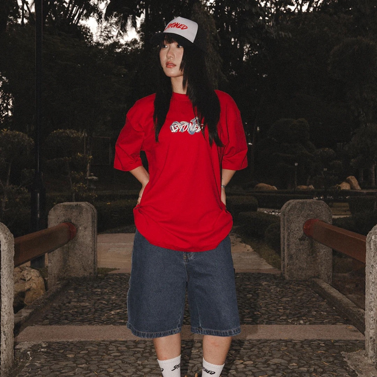 Stoned | Genetic Snake Tee Red