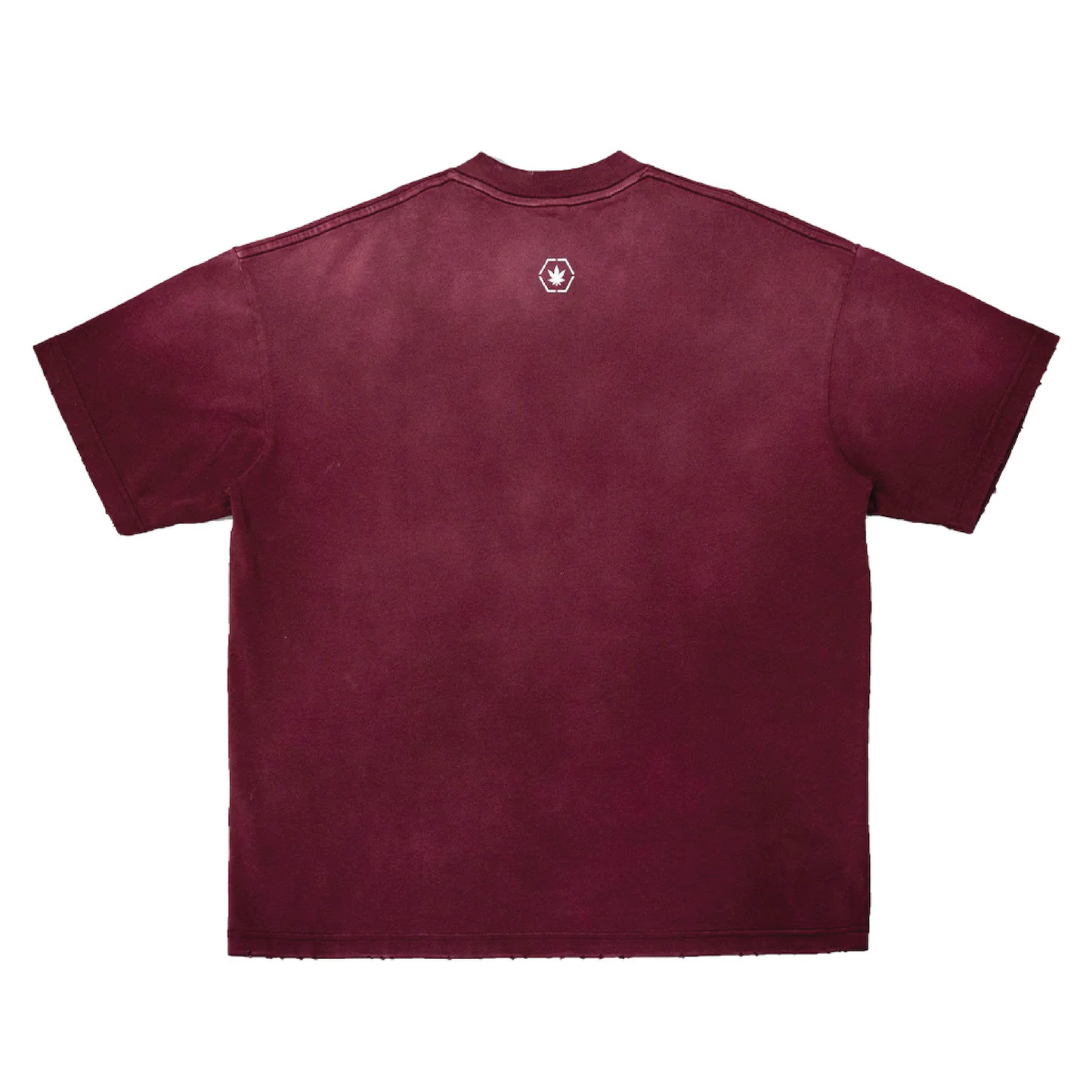 Stoned Euphoria | Washed Tee Maroon