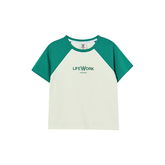 LifeWork | Soft Raglan S/S T-shirt Green