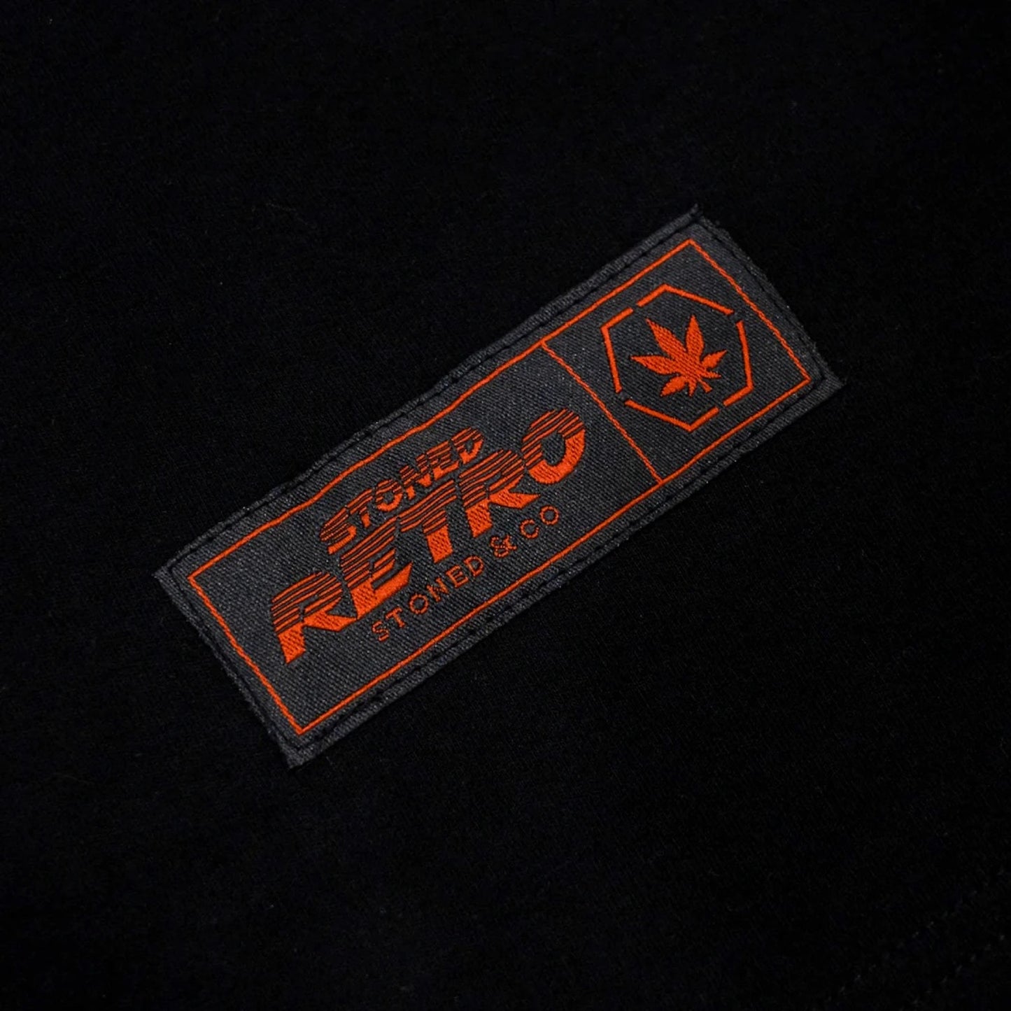 Stoned Retro | Intense Maple Tee Black