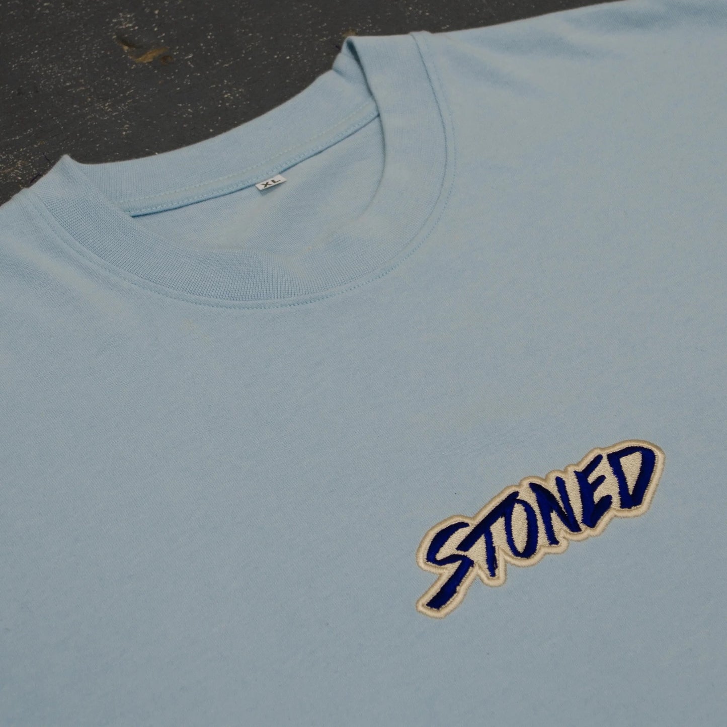 Stoned Blessed | Genetic T-Shirt Blue