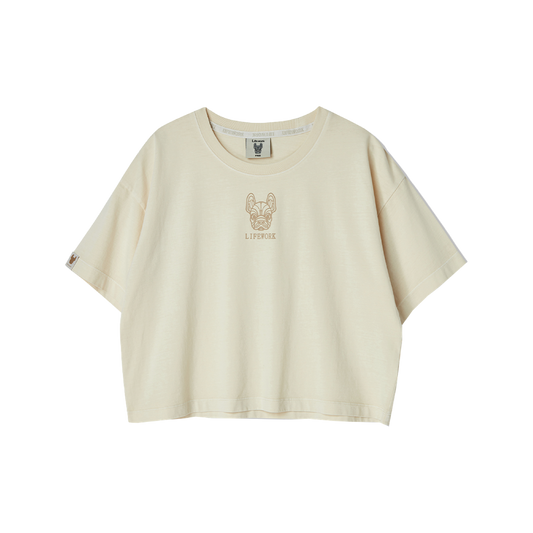 LifeWork | Radok Logo Pigment S/S T-Shirt Sand