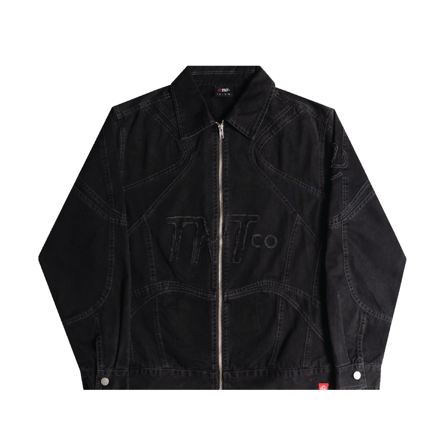 TNTCO | Web Biker Jacket Black