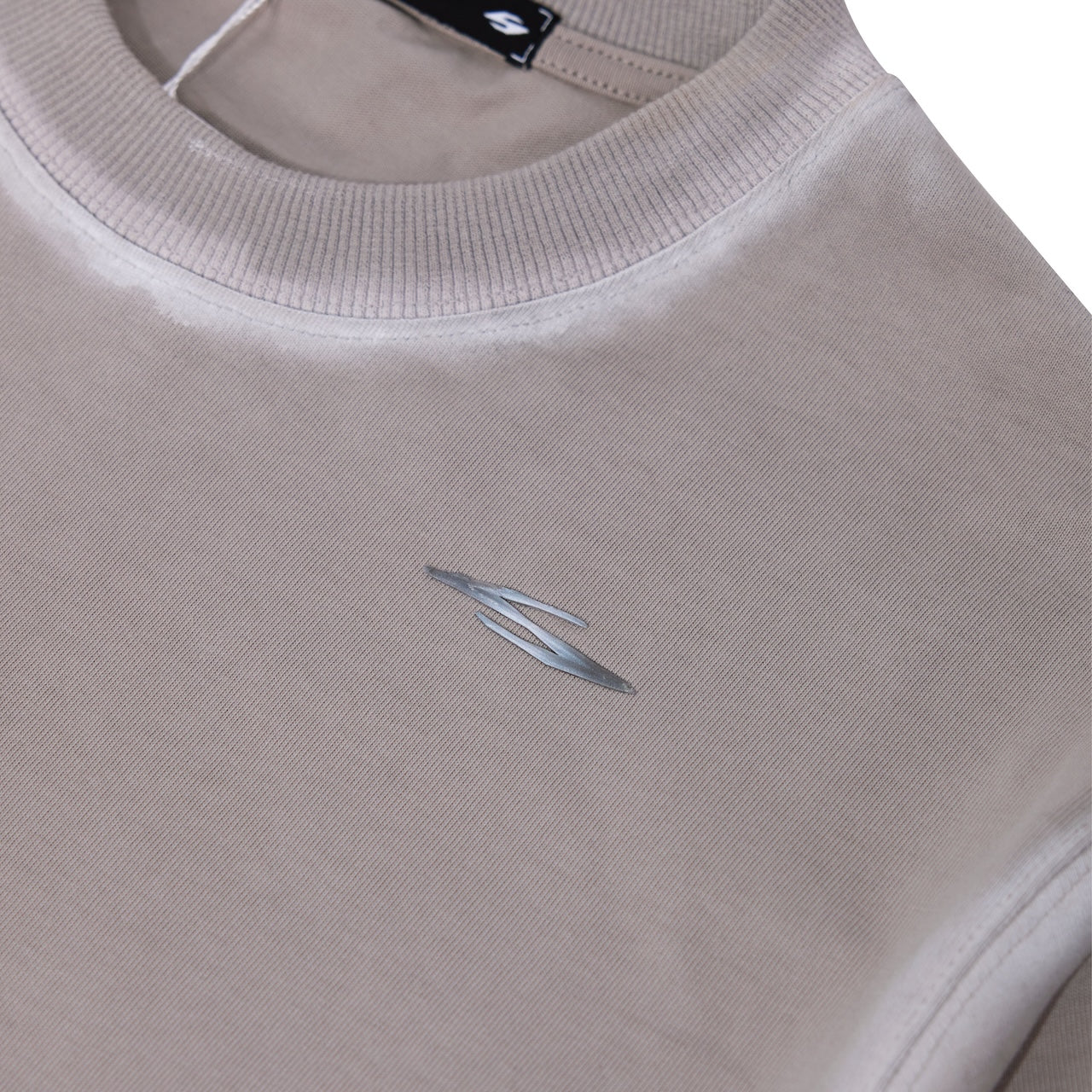 Society | Sprayed Edge T-Shirt Grey