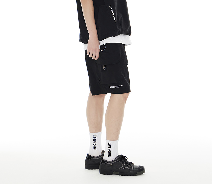 LifeWork | Common ProActip Cargo Short Pants Black