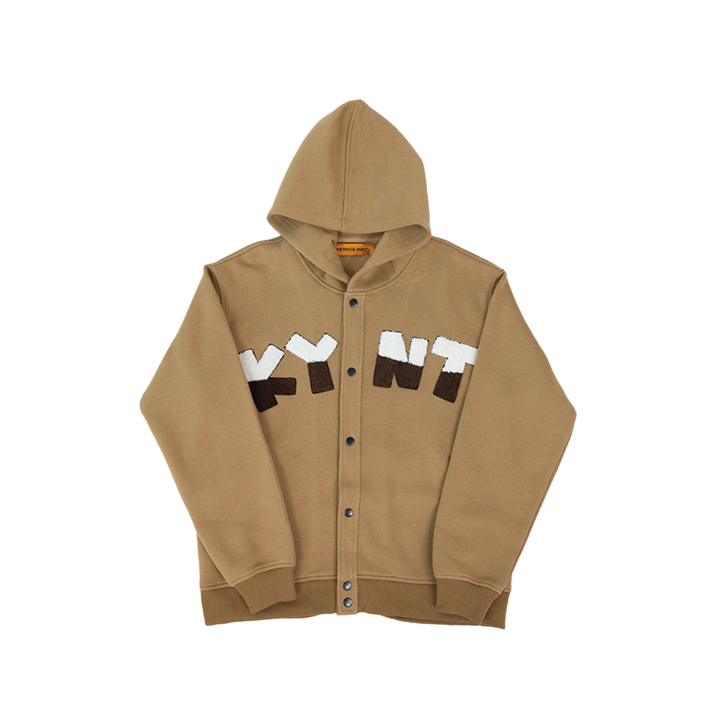 KEYNOTE | Patch Logo Jacket Brown