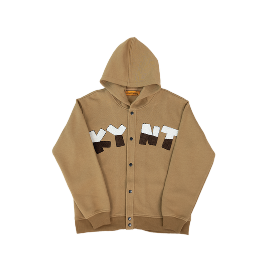 KEYNOTE | Patch Logo Jacket Brown