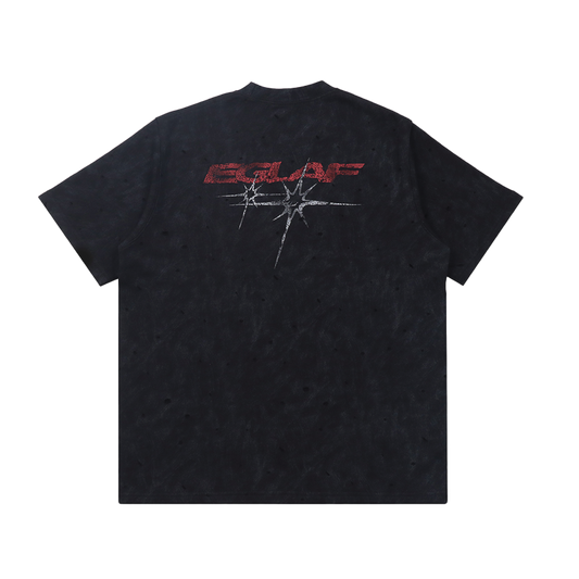 EGLAF | Stars Print Tee Black