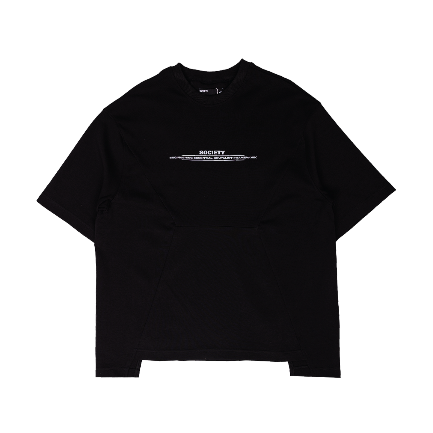 Society | Brutalist Panelled T-Shirt