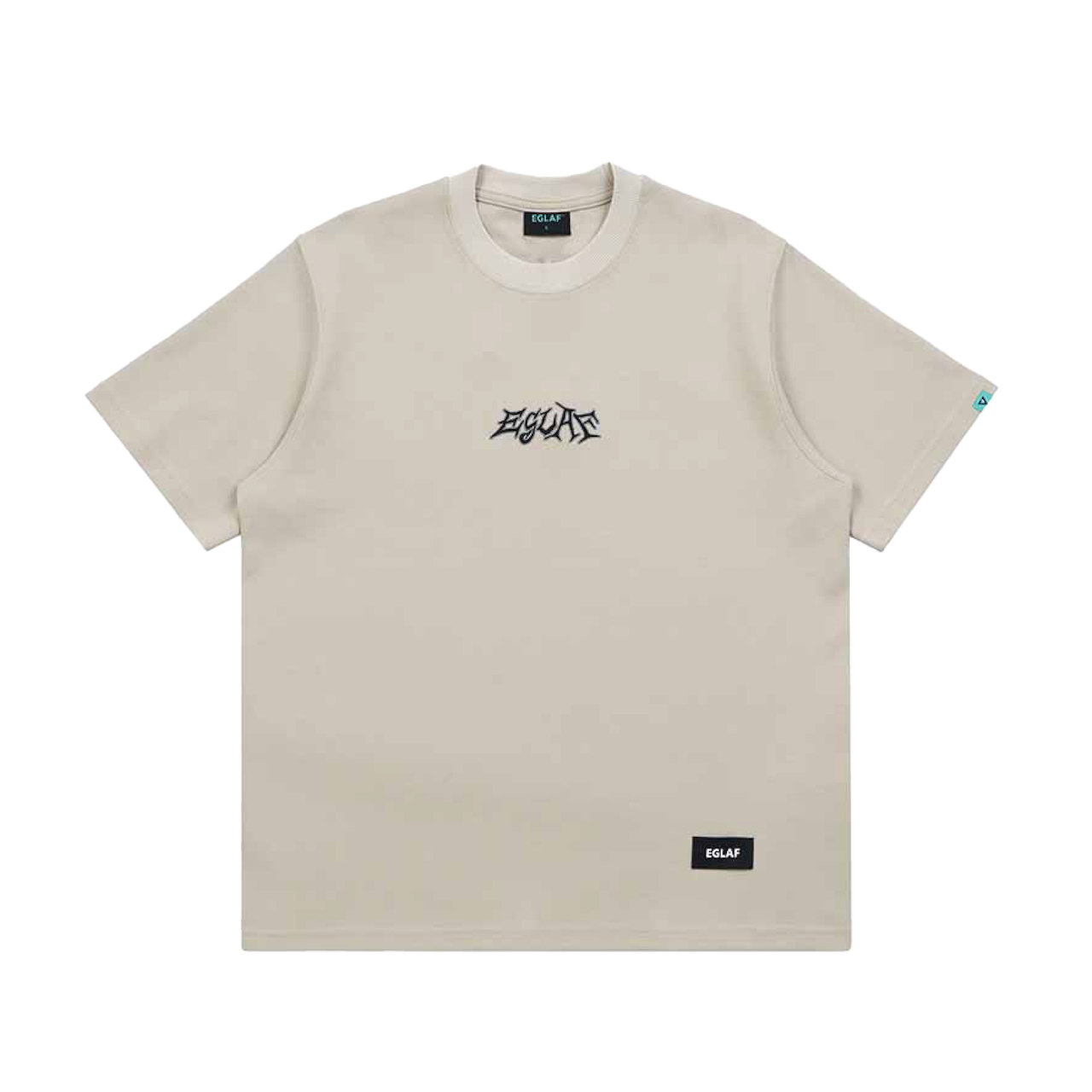 EGLAF | Galaxy Embroidery Logo Tee Light Khakis