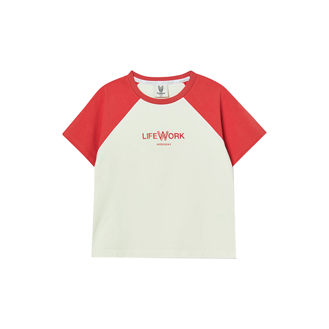 LifeWork | Soft Raglan S/S T-shirt Coral