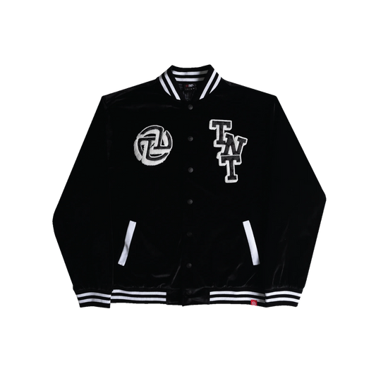 TNTCO | NHR Varsity Jacket Black