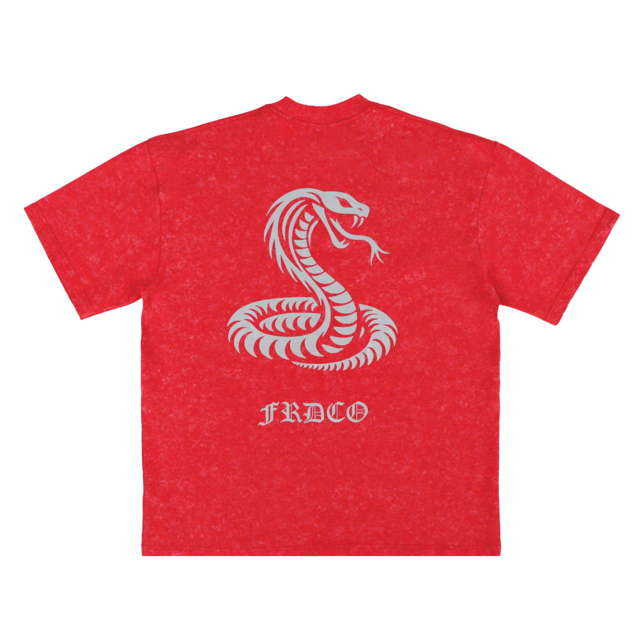 FRDCO | 3M Reflective Snake Tee Red