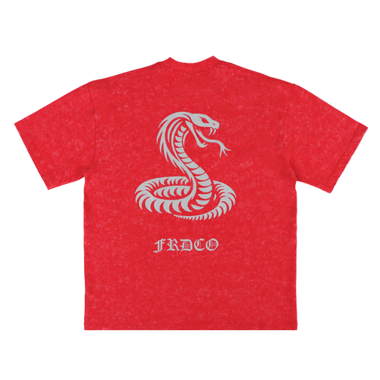 FRDCO | 3M Reflective Snake Tee Red