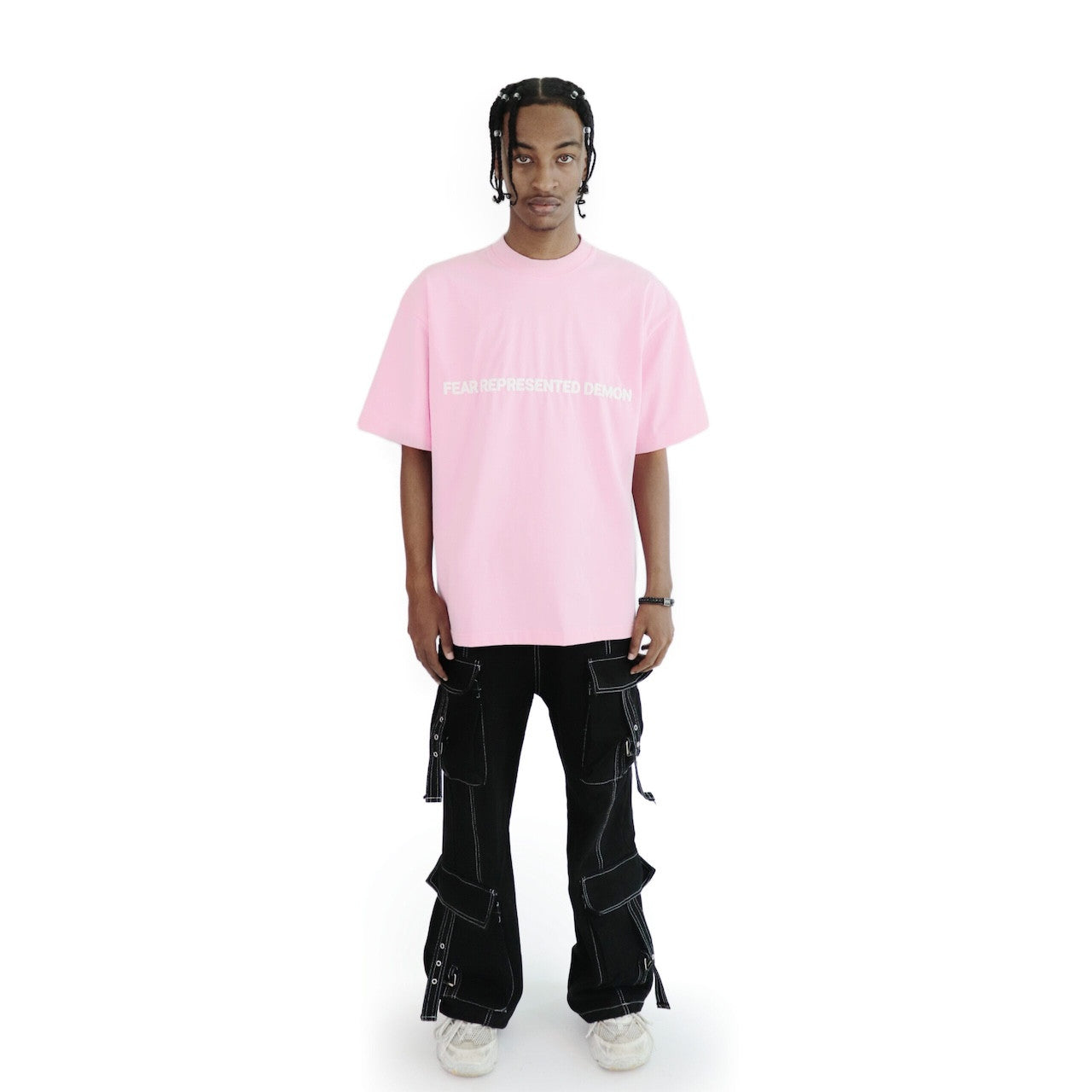 FRDCO | Embossed Logo Tee Pink