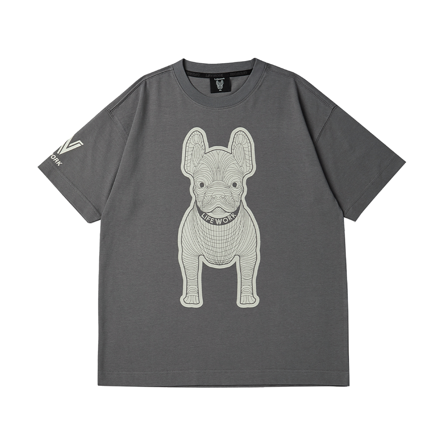 LifeWork | Silket Ladoc S/S T-Shirt Grey