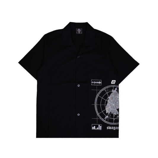 Dissyco x Swaganz | Radar Shirt Black