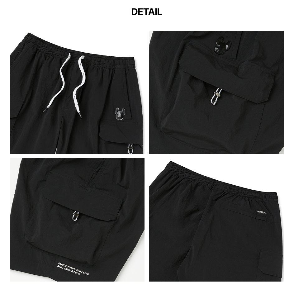 LifeWork | Common ProActip Cargo Short Pants Black