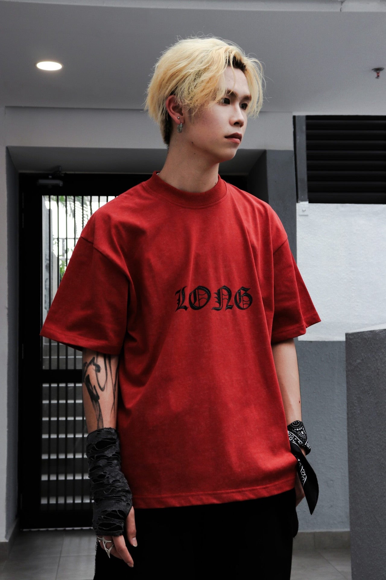 FRDCO | Stoned Dark Dragon Tee Red