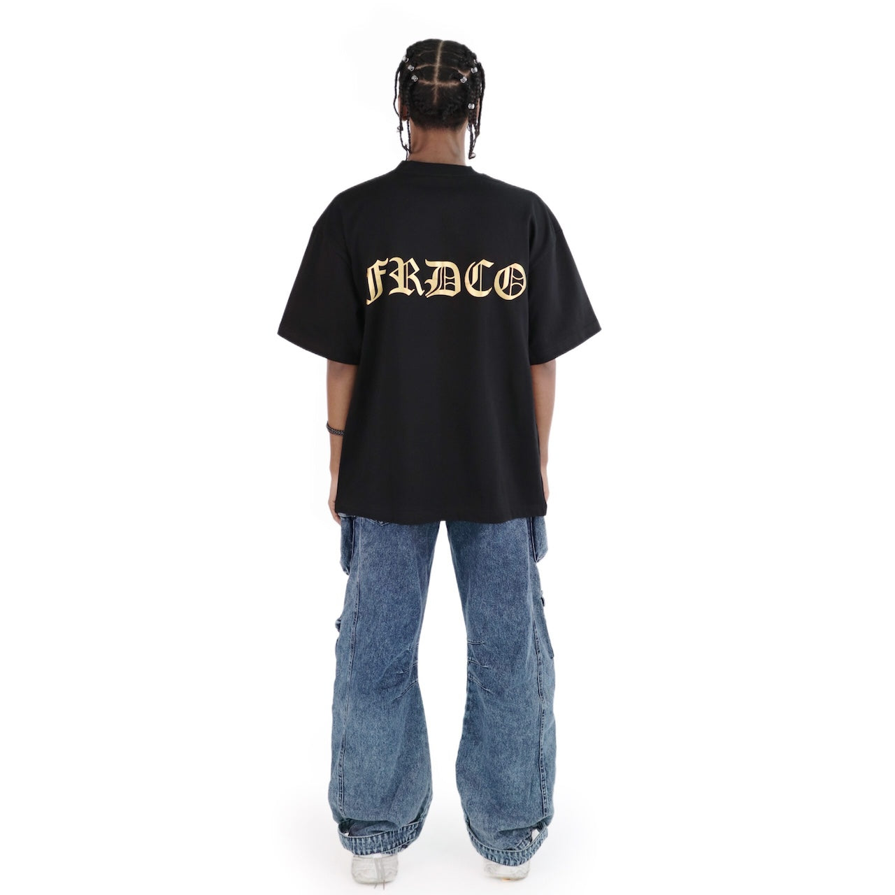 FRDCO | Gold Logo Tee Black