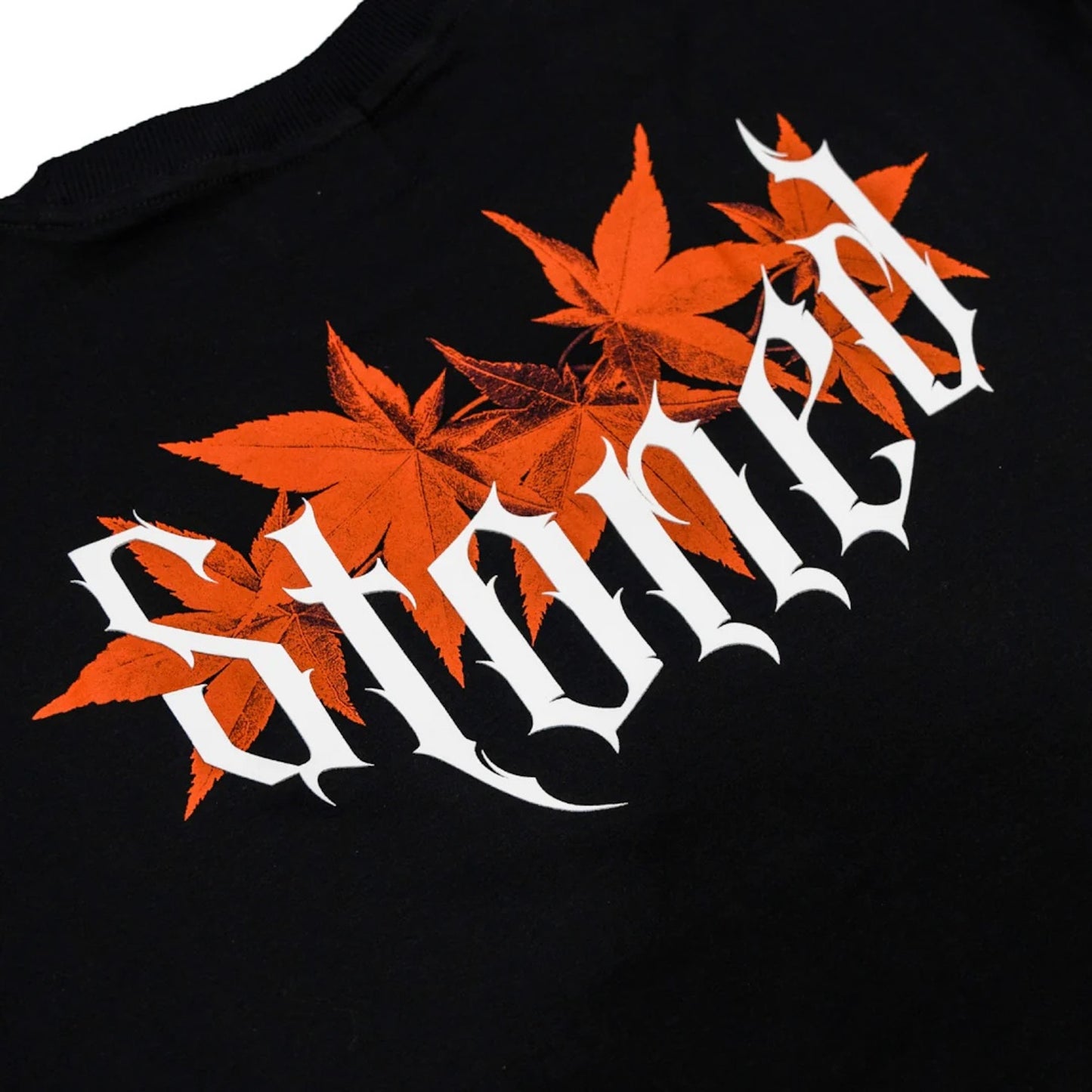 Stoned Retro | Intense Maple Tee Black