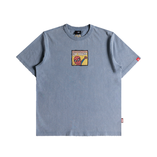 TNTCO | Dialogue Tee Washed Blue