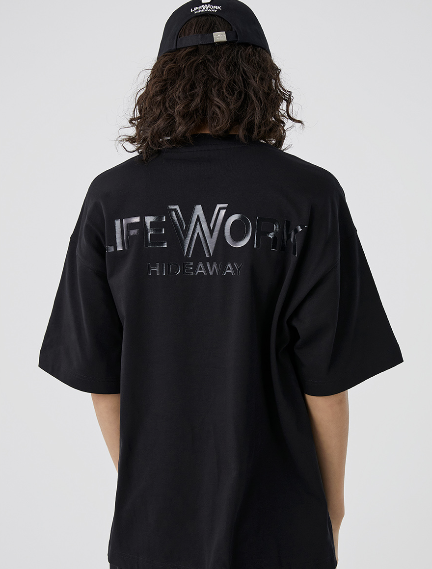 LifeWork | Ladog Supima S/S T-Shirt Black