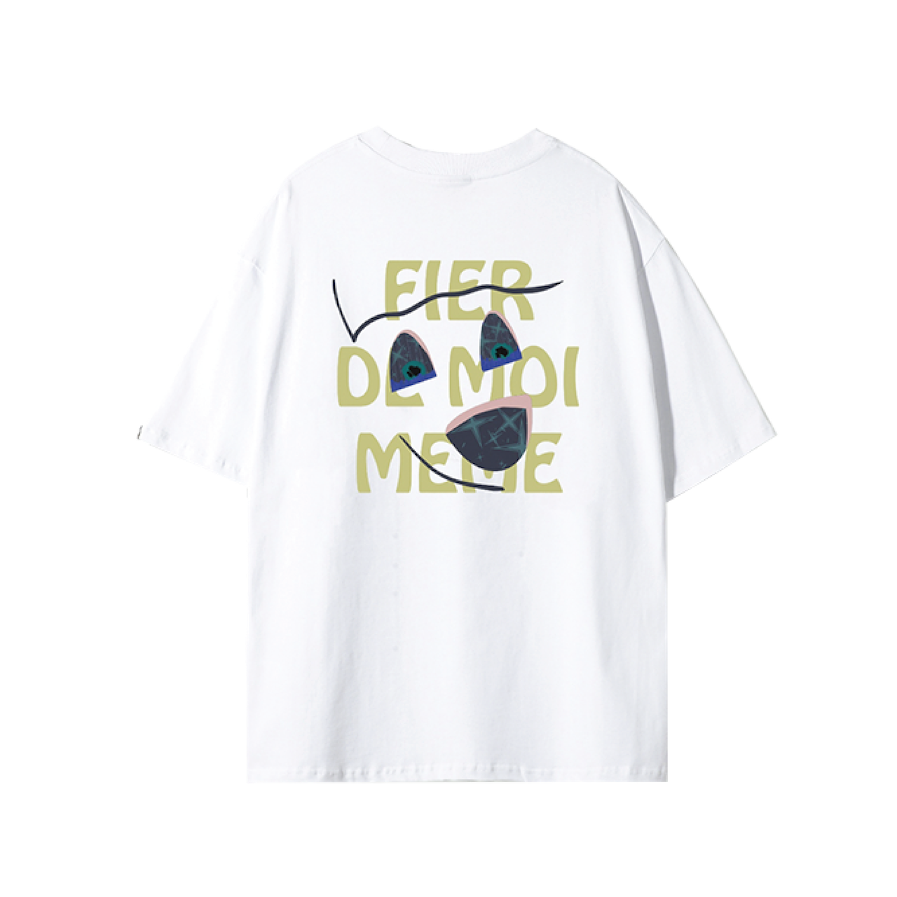 FIER DE MOI | Starry Smile S/S T-shirt White