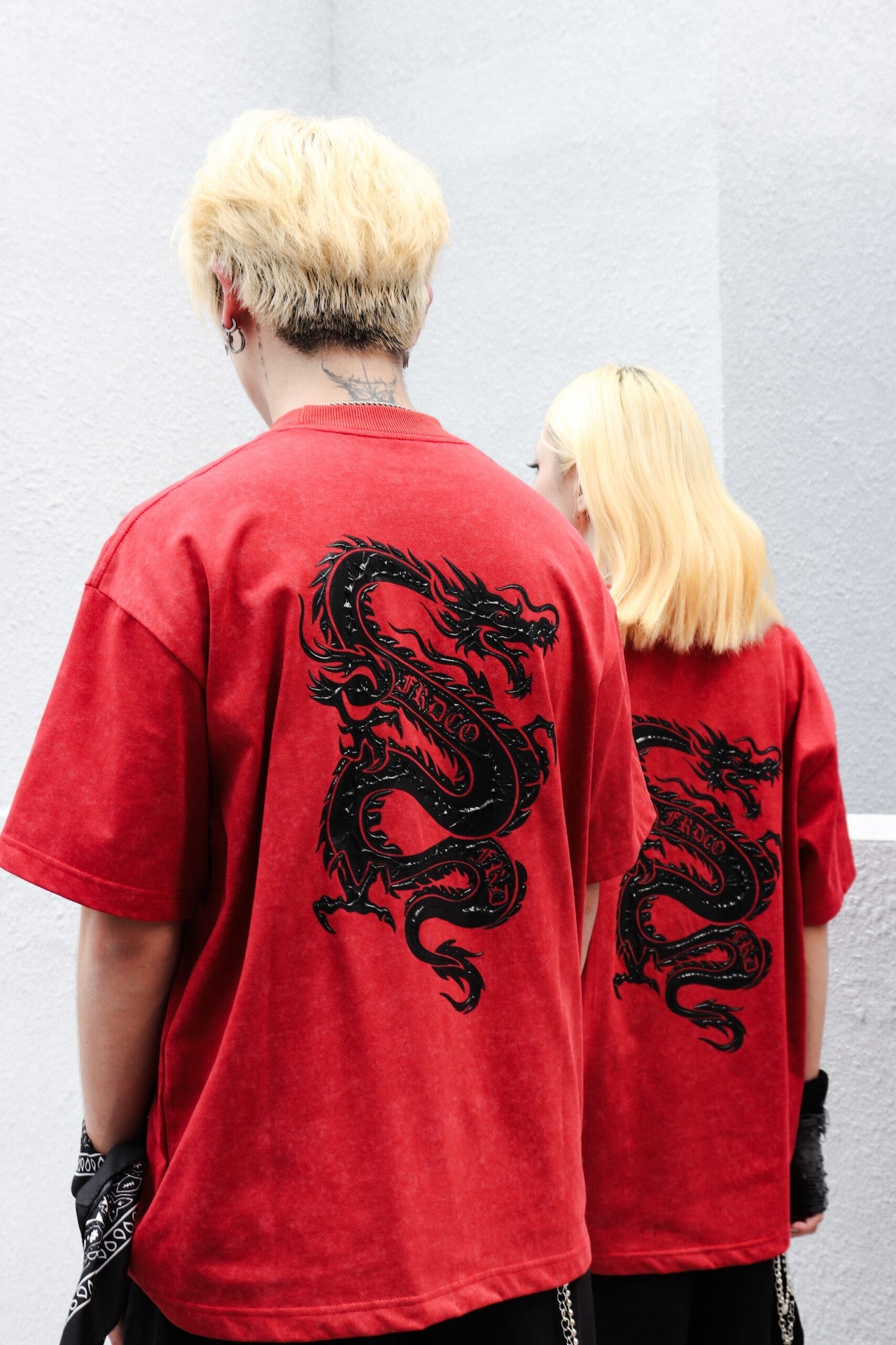 FRDCO | Stoned Dark Dragon Tee Red