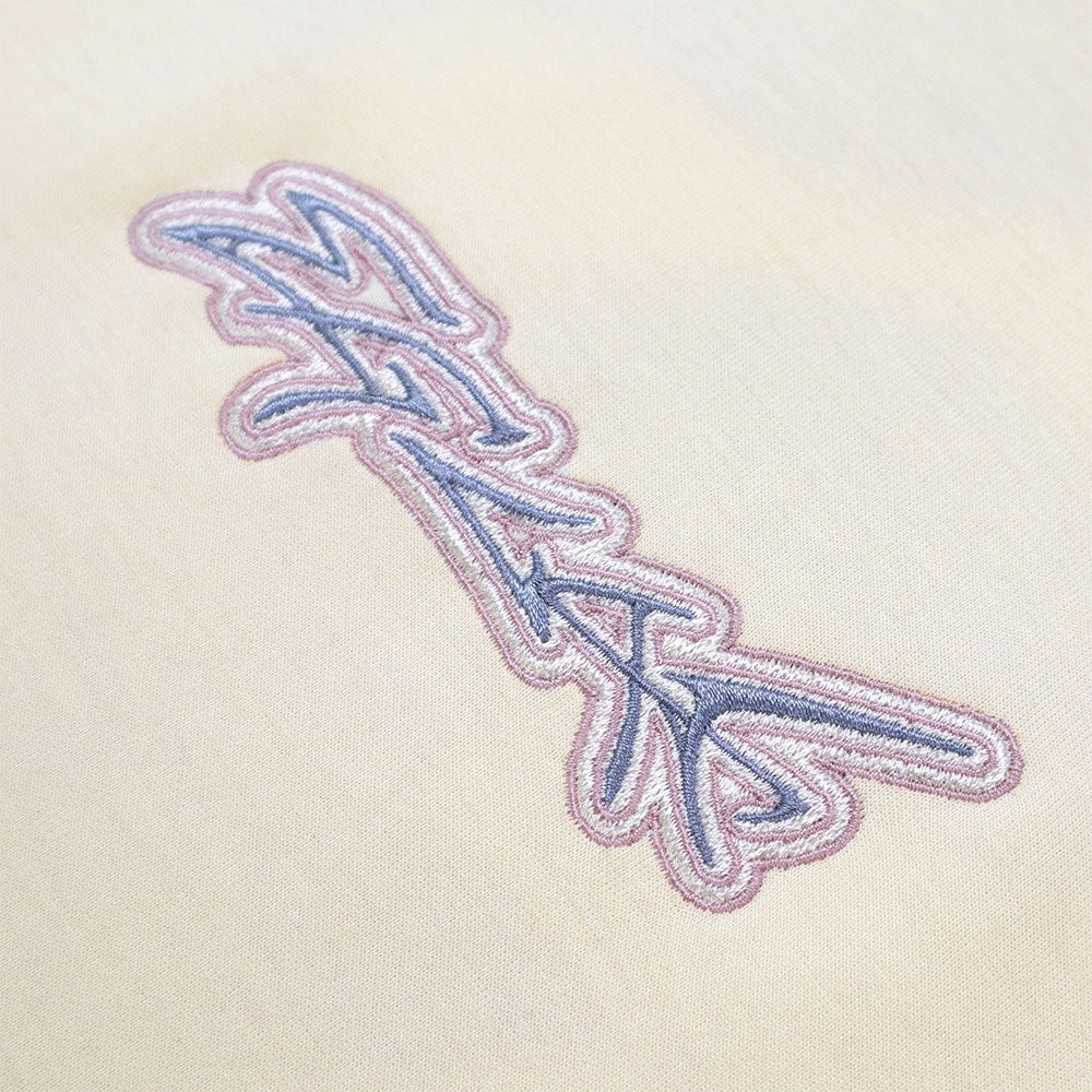 EGLAF | Serpent Logo Tee Cream White/Grey Purple