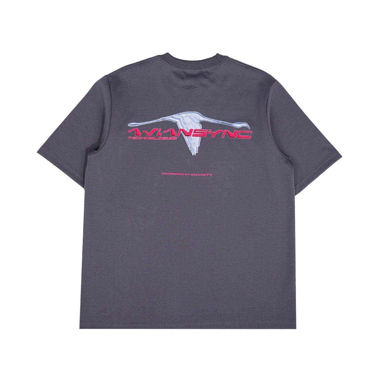 Society | AvianSync 3D Logo Tee Grey