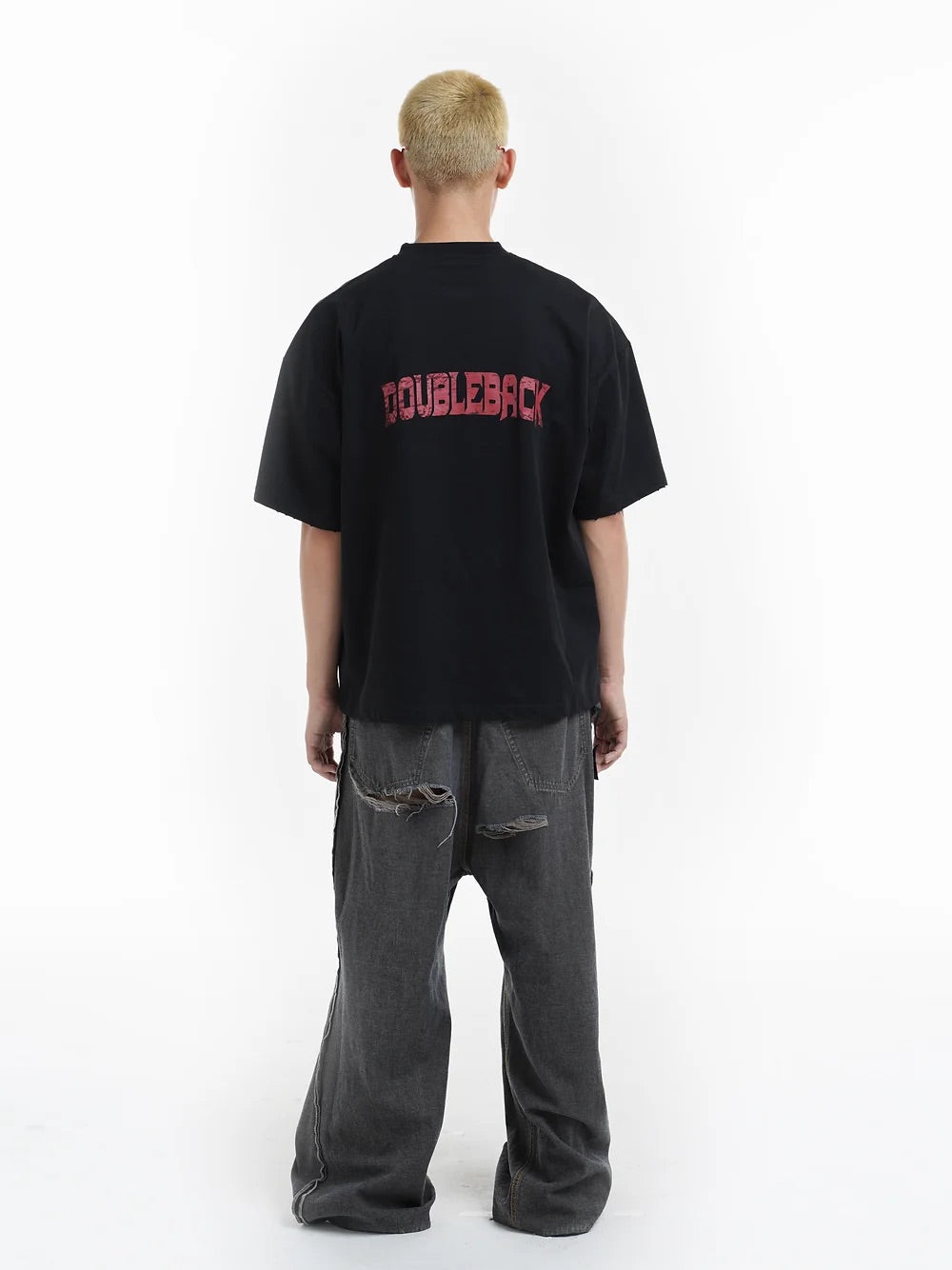 Doubleback | Archery Oversized T-Shirt Black