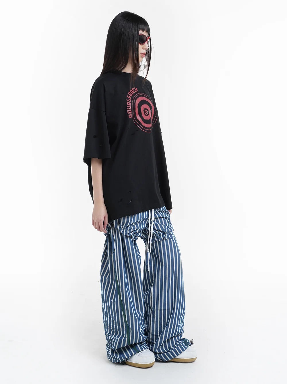 Doubleback | Archery Oversized T-Shirt Black