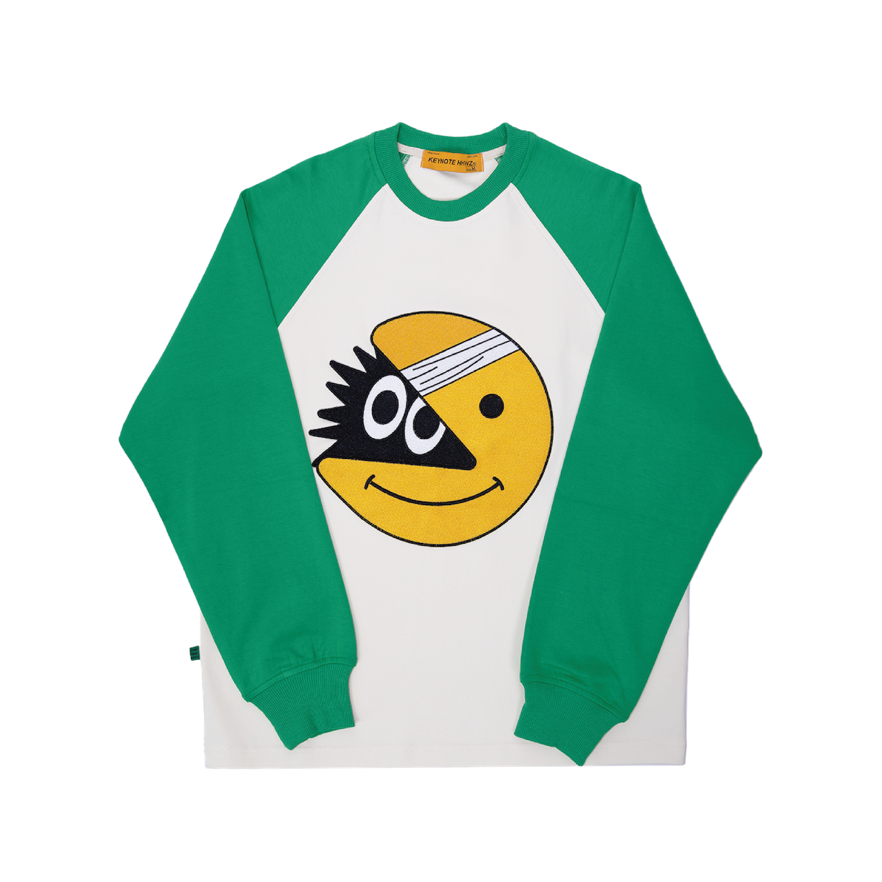 KEYNOTE | Echinoidea Munching L/S Green/White