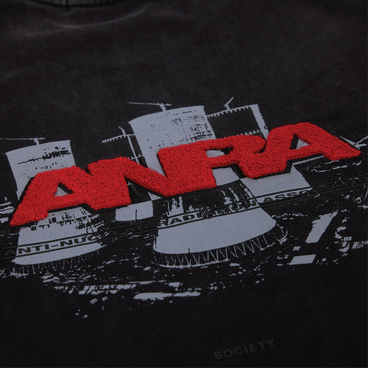 Society | Anra Staff T-Shirt Black