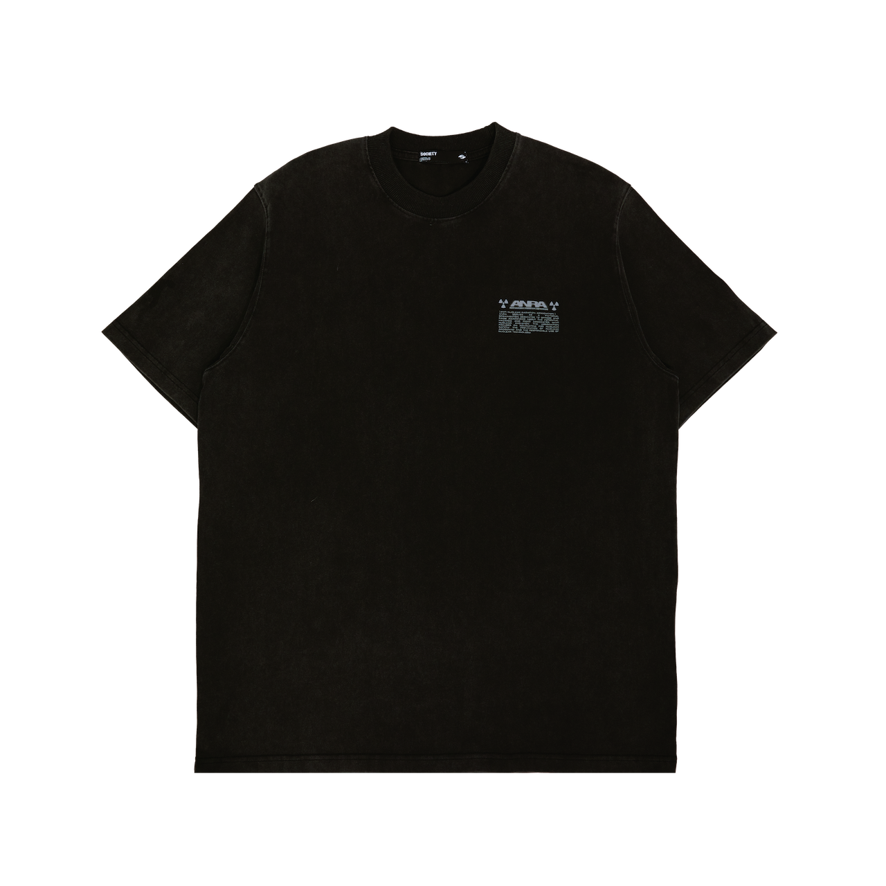 Society | Anra Staff T-Shirt Black