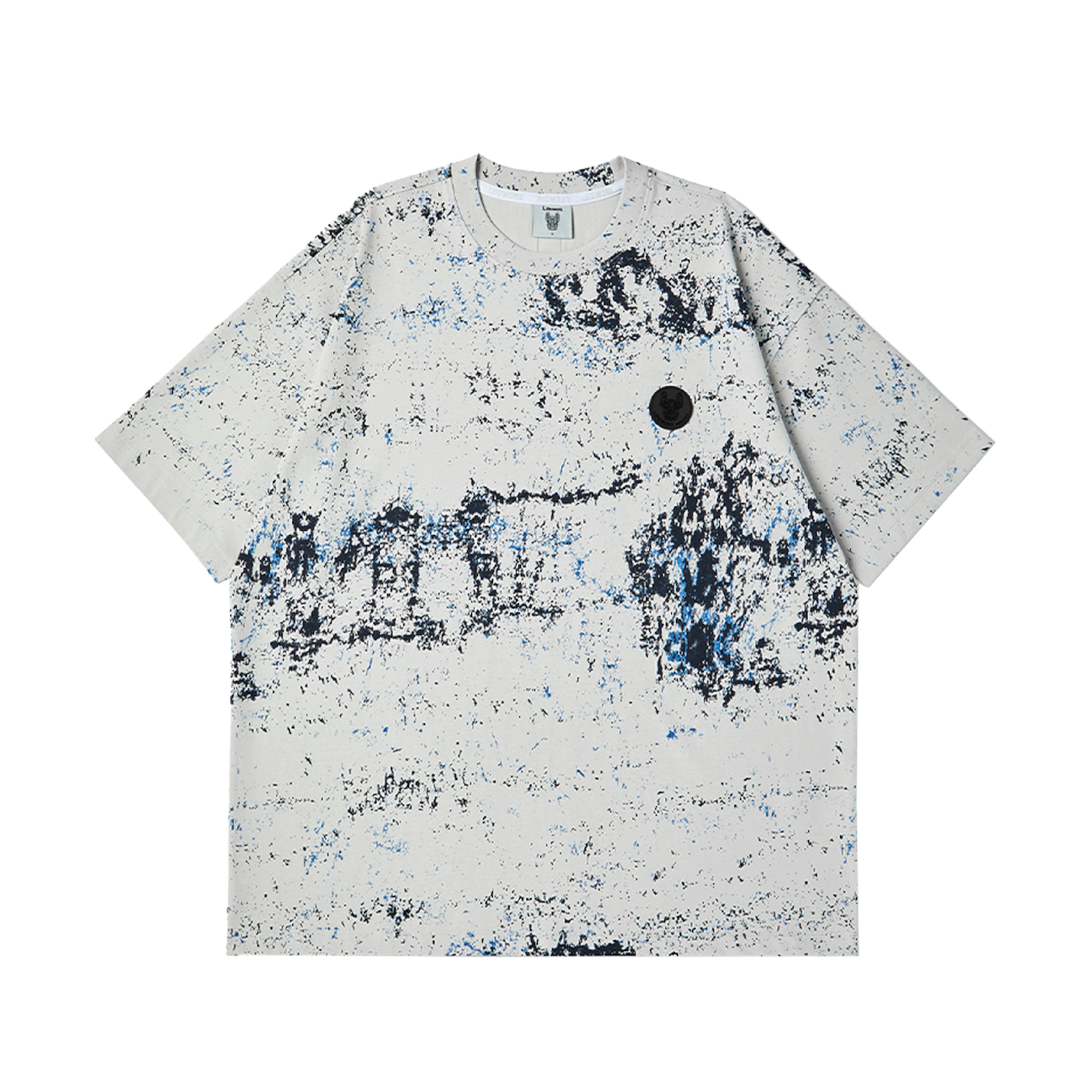 LifeWork | Splatter S/S T-Shirt Light Grey