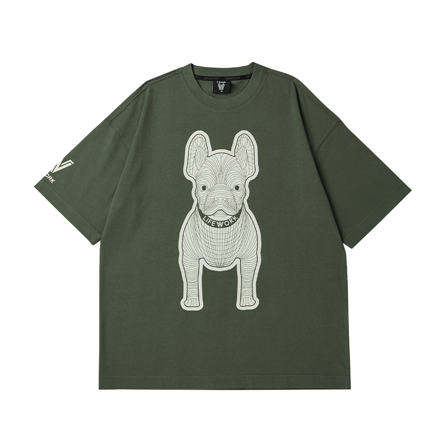 LifeWork | Silket Ladoc S/S T-Shirt Khaki