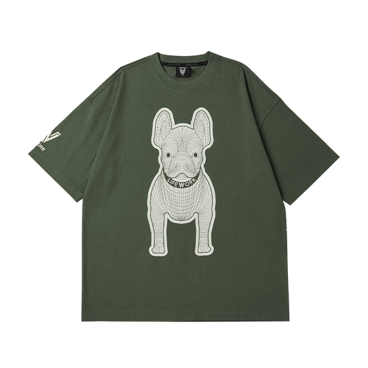 LifeWork | Silket Ladoc S/S T-Shirt Khaki