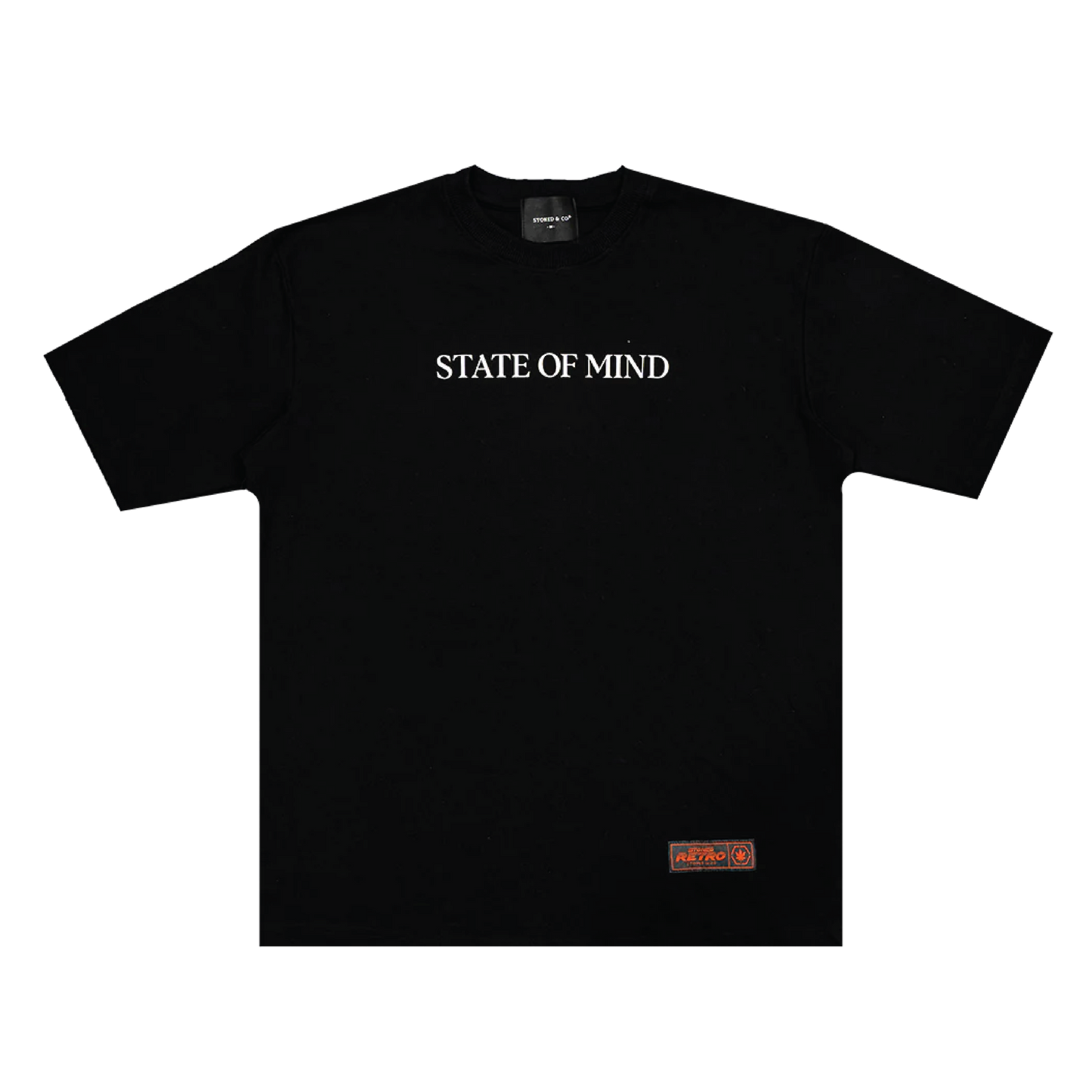 Stoned Retro | Intense Maple Tee Black