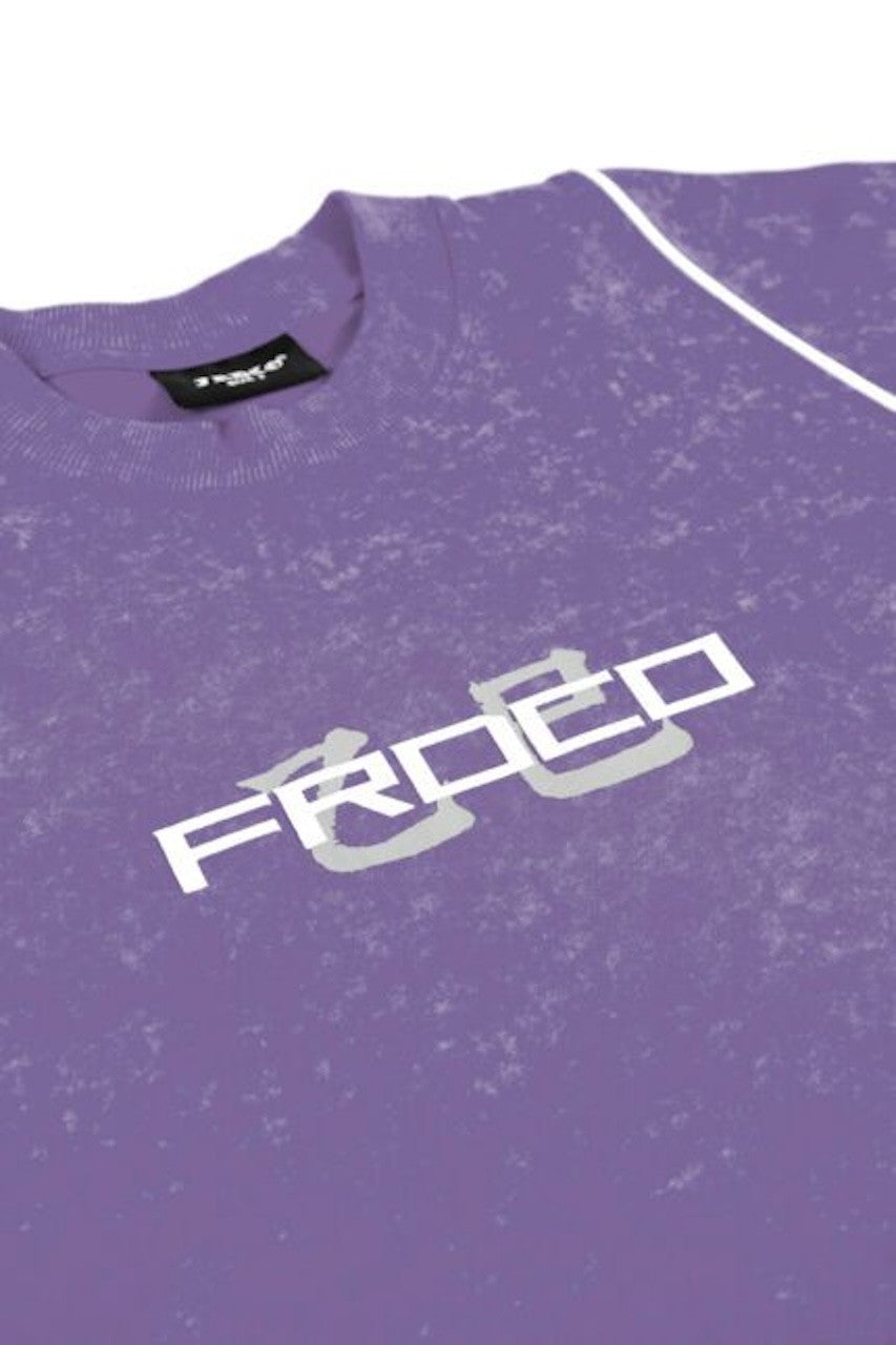 FRDCO | Stoned Snake Bone Logo Tee Purple