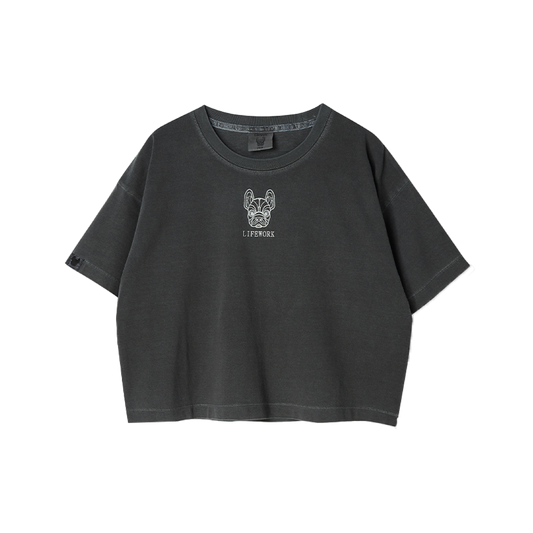 LifeWork | Radok Logo Pigment S/S T-Shirt C/Grey