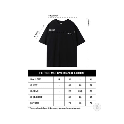 FIER DE MOI | Cute Dragon Short Sleeve T-Shirt Black